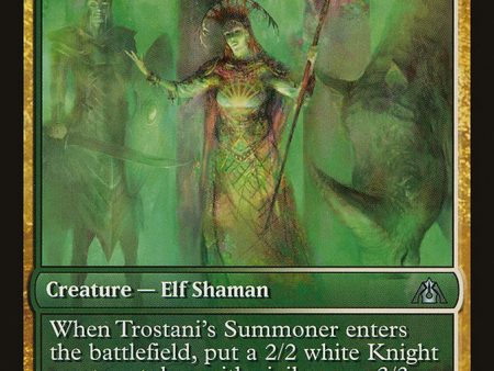 Trostani s Summoner (Game Day) [Dragon s Maze Promos] Discount