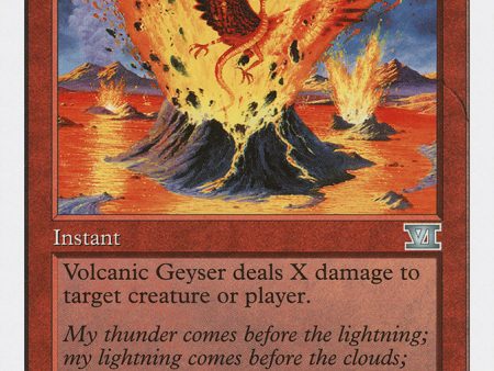 Volcanic Geyser [Classic Sixth Edition] For Cheap