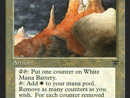 White Mana Battery [Legends] Hot on Sale