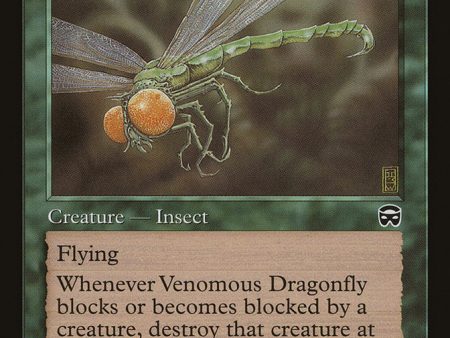 Venomous Dragonfly [Mercadian Masques] For Sale