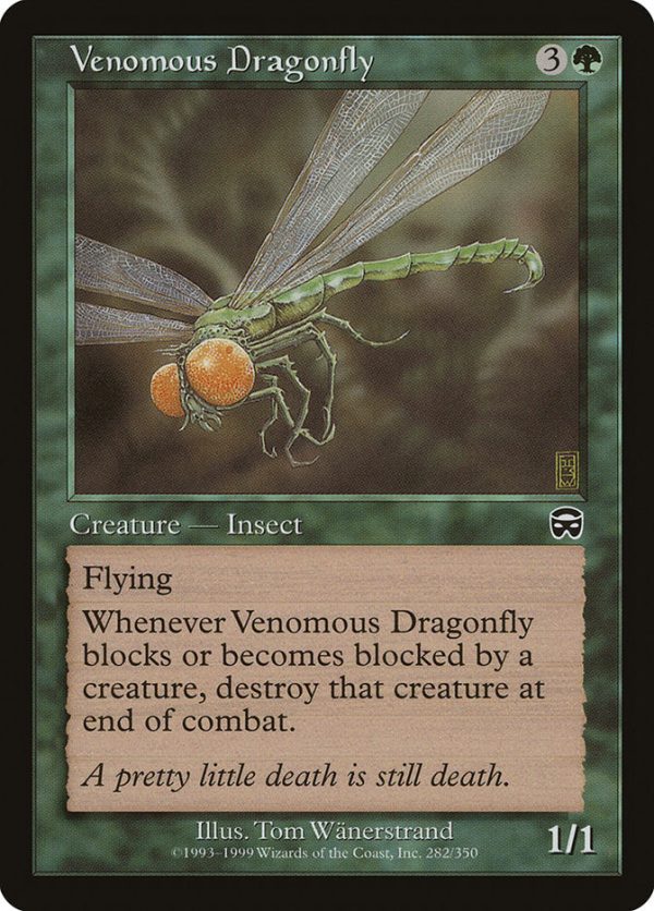 Venomous Dragonfly [Mercadian Masques] For Sale