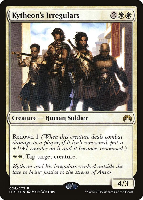 Kytheon s Irregulars [Magic Origins] Discount