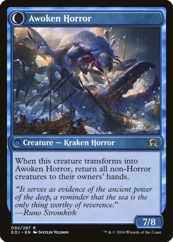 Thing in the Ice    Awoken Horror [Shadows over Innistrad] Supply