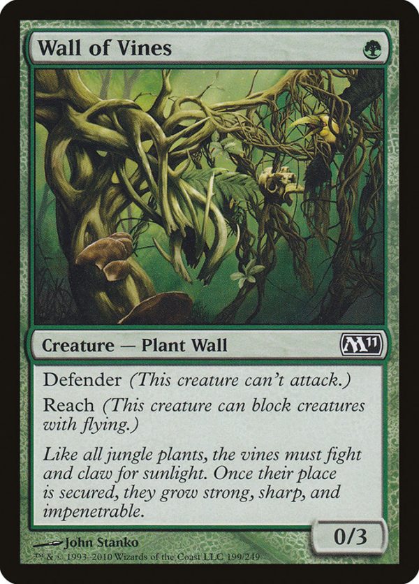 Wall of Vines [Magic 2011] For Sale