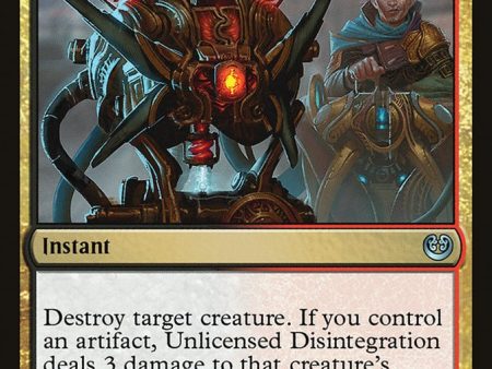 Unlicensed Disintegration [Kaladesh] Hot on Sale