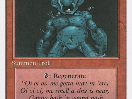 Uthden Troll [Fourth Edition] Discount