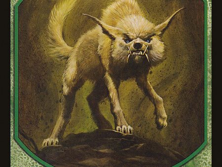 Wolf Token [Magic 2014 Tokens] Cheap