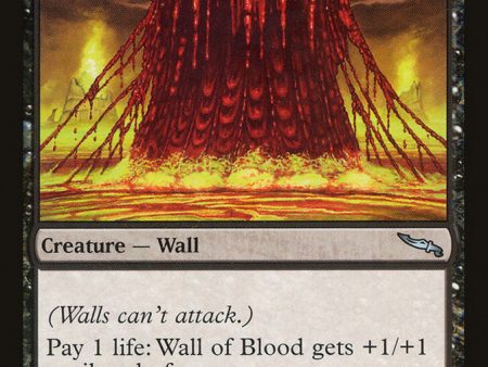 Wall of Blood [Mirrodin] Sale