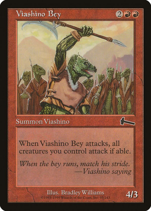 Viashino Bey [Urza s Legacy] For Sale