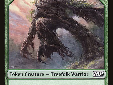 Treefolk Warrior Token [Magic 2015 Tokens] on Sale