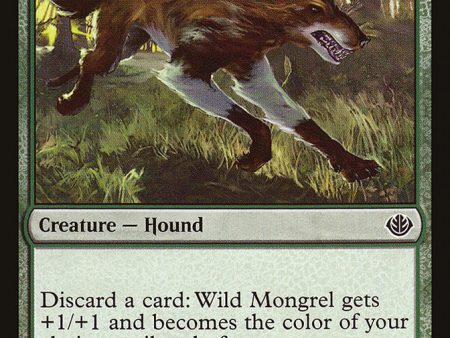 Wild Mongrel (Garruk vs. Liliana) [Duel Decks Anthology] For Discount