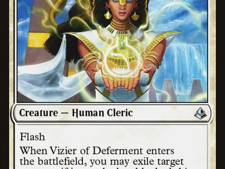 Vizier of Deferment [Amonkhet] Sale