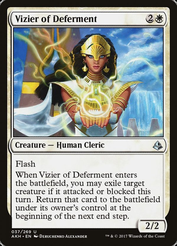 Vizier of Deferment [Amonkhet] Sale