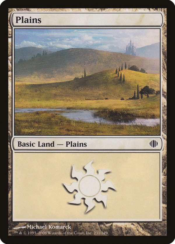 Plains (231) [Shards of Alara] on Sale