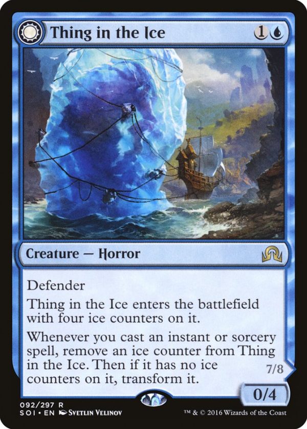 Thing in the Ice    Awoken Horror [Shadows over Innistrad] Supply