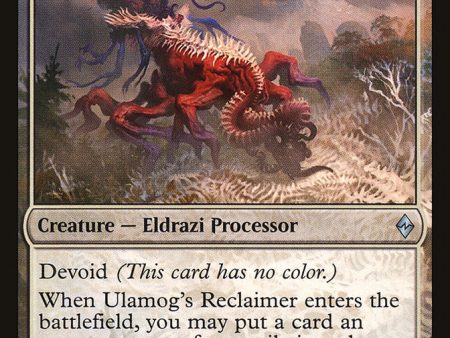 Ulamog s Reclaimer [Battle for Zendikar] For Sale