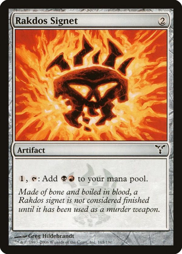 Rakdos Signet [Dissension] Online