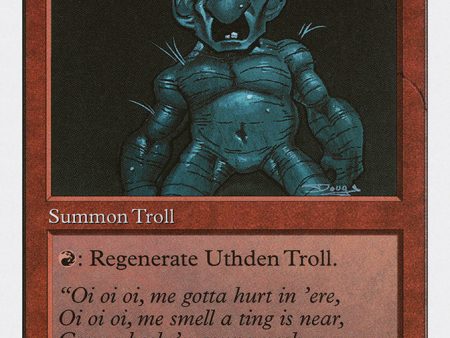 Uthden Troll [Anthologies] Online now