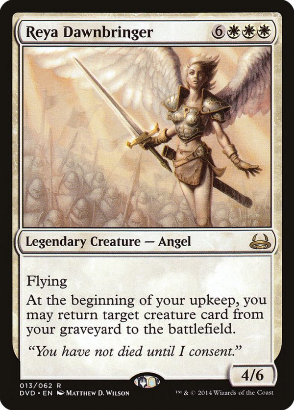 Reya Dawnbringer (Divine vs. Demonic) [Duel Decks Anthology] Online