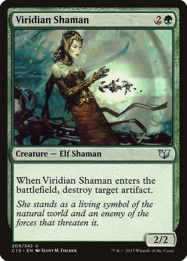 Viridian Shaman [Commander 2015] Fashion