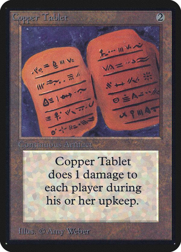 Copper Tablet [Alpha Edition] For Cheap