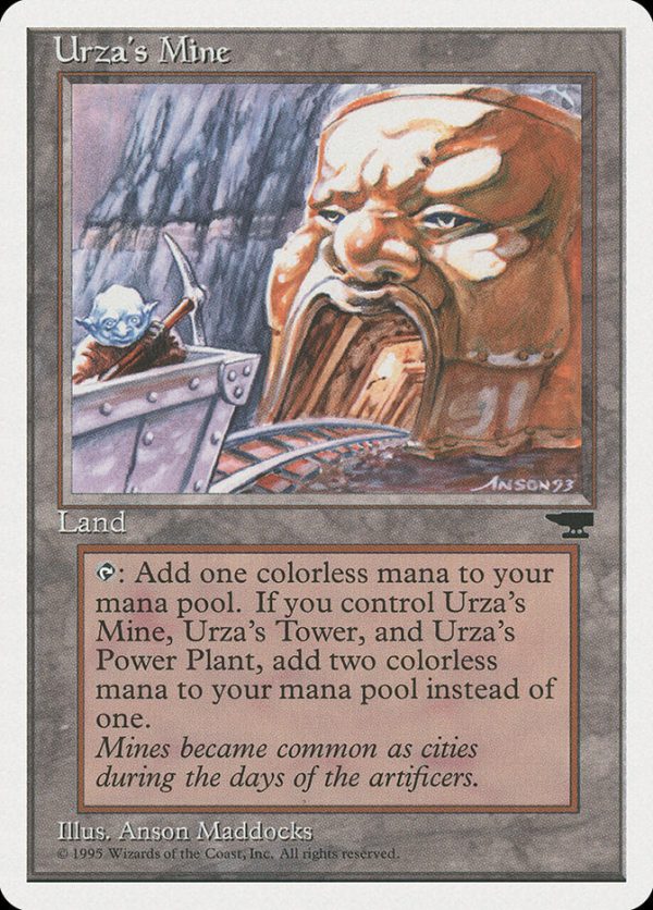 Urza s Mine (Mine Cart Entering Mouth) [Chronicles] Cheap