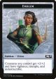 Vivien Reid Emblem [Core Set 2019 Tokens] Cheap