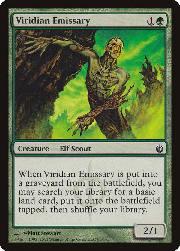 Viridian Emissary [Mirrodin Besieged] Online Hot Sale